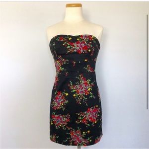 Free People Strapless Black Mini Size 12